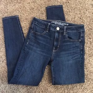 American Eagle High Rise jeans